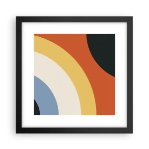 Poszter fehér keretben - Magam felé - 30x30 cm