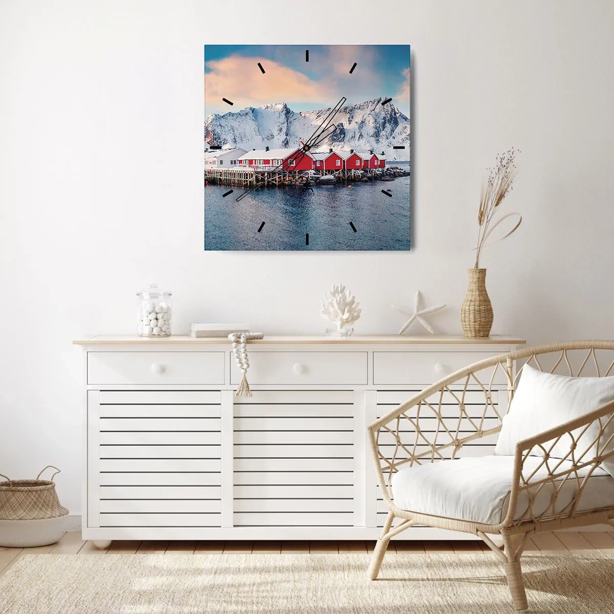 Falióra, Óra - Északi zug - 30x30 cm