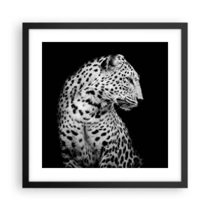 Poszter fehér keretben - Tökéletes jobb  profil! - 40x40 cm