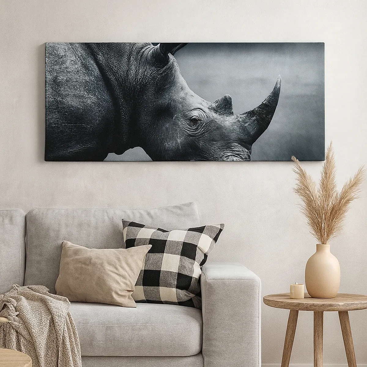 Vászonkép - Jobb profil - 30x30 cm