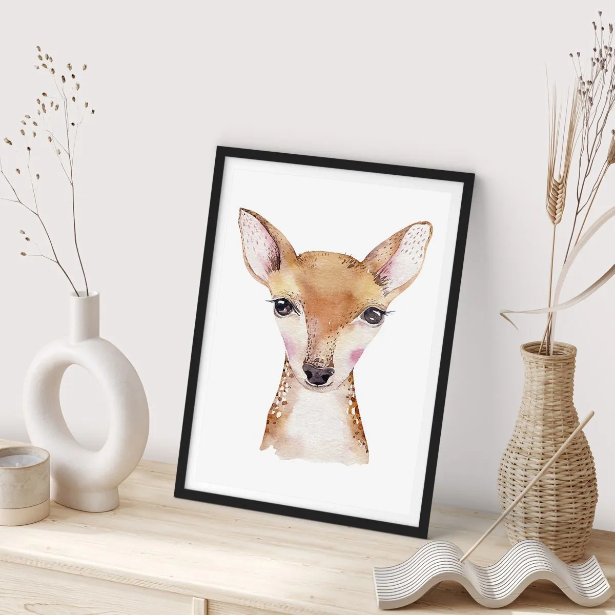 Poszter fehér keretben - Az ártatlanság természete - 40x50 cm