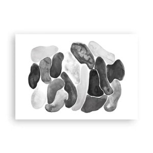 Poszter - Köves absztrakció - 100x70 cm