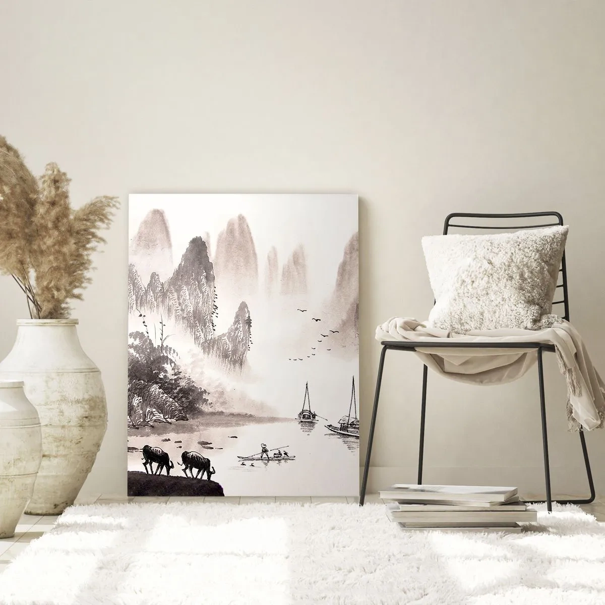 Üveg kép - Kelet egzotikus hétköznapjai - 50x70 cm