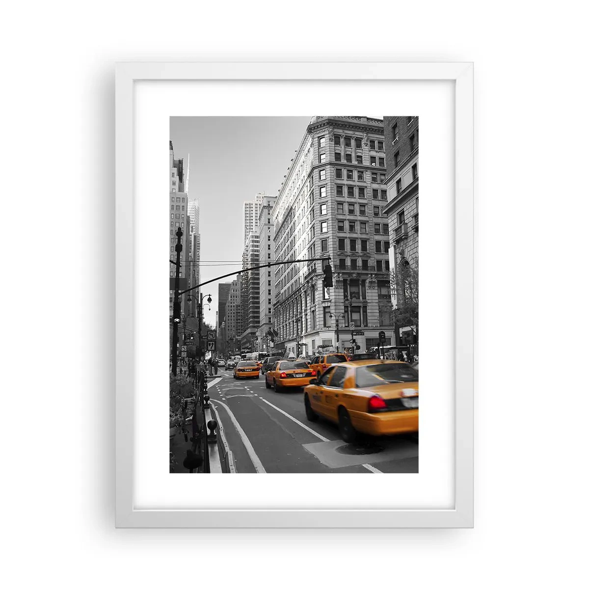 Poszter fekete keretben - Nagyvárosi napok - 30x40 cm