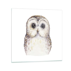 Üveg kép - Nézz a szemembe - 40x40 cm