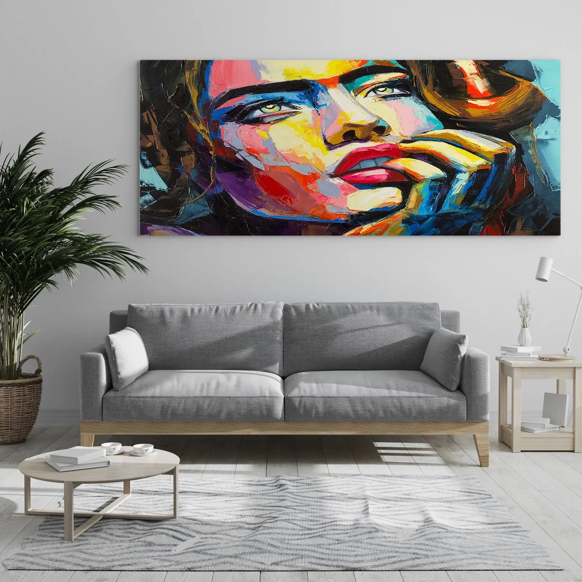 Üveg kép - Az álmok úgy repülnek az égen, mint a madarak - 160x50 cm