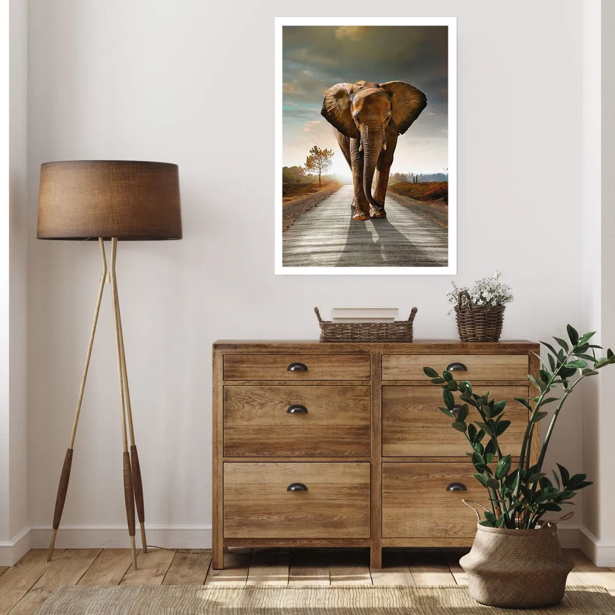 Poszter - És egyáltalán nem porcelánraktárban - 30x40 cm