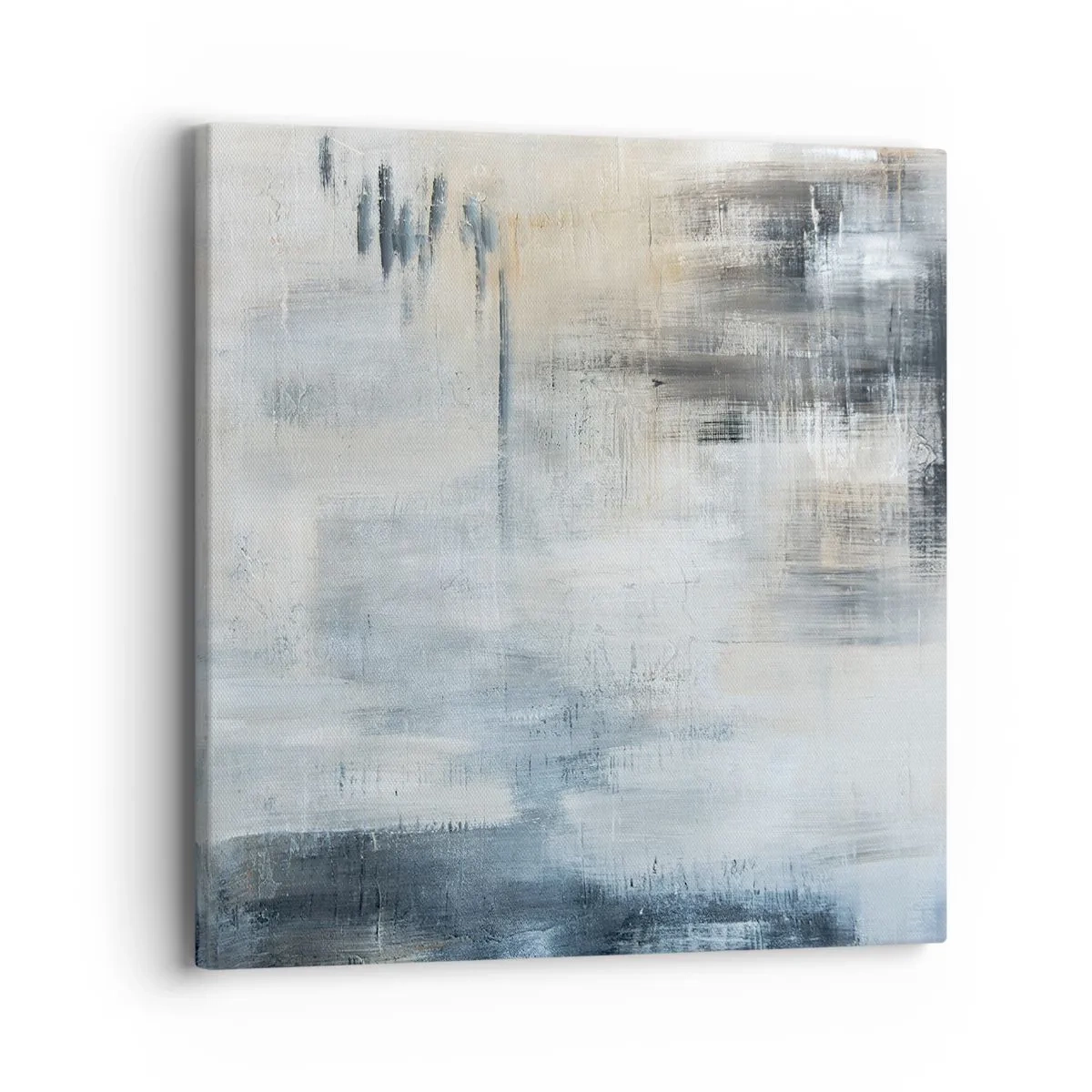 Vászonkép - A kék fátyol mögött - 40x40 cm