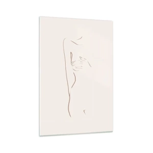 Üveg kép - A vágy alakja - 70x100 cm