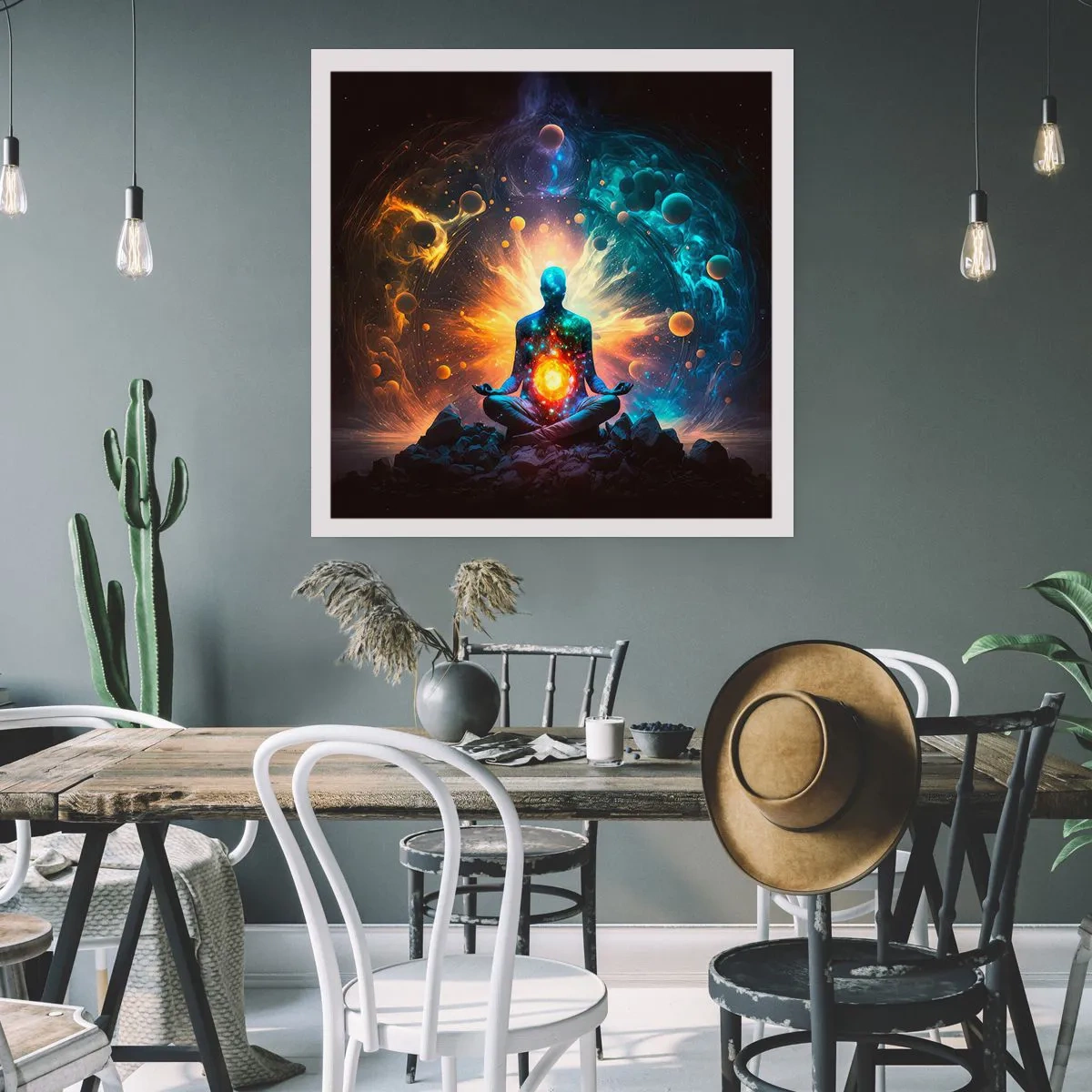 Poszter - Kozmikus nyugalom - 50x50 cm
