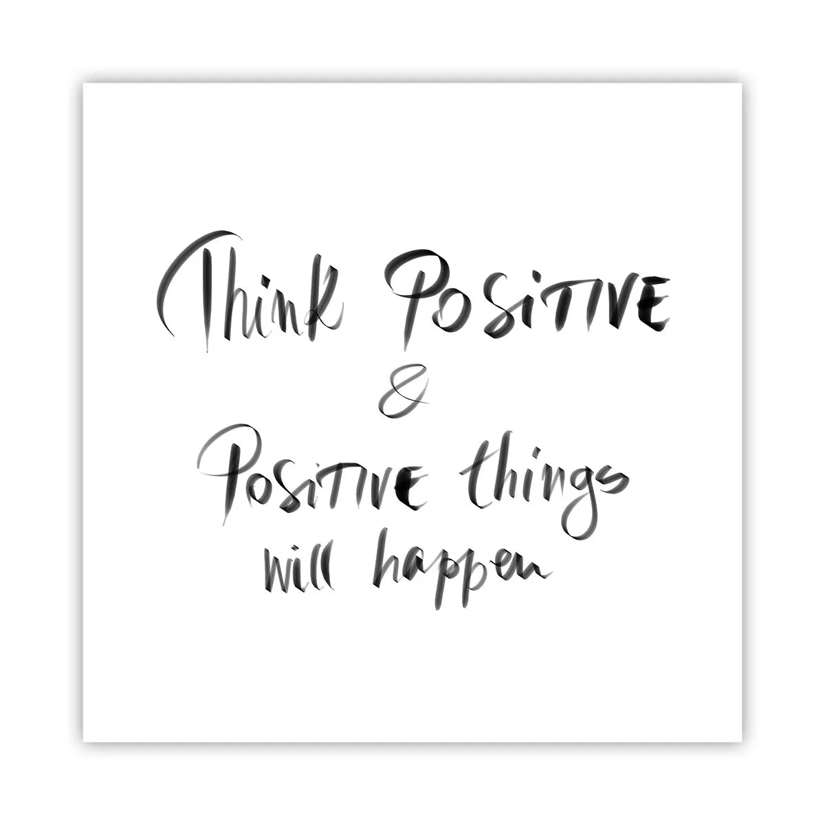 Poszter - Hogyan élj? - 60x60 cm