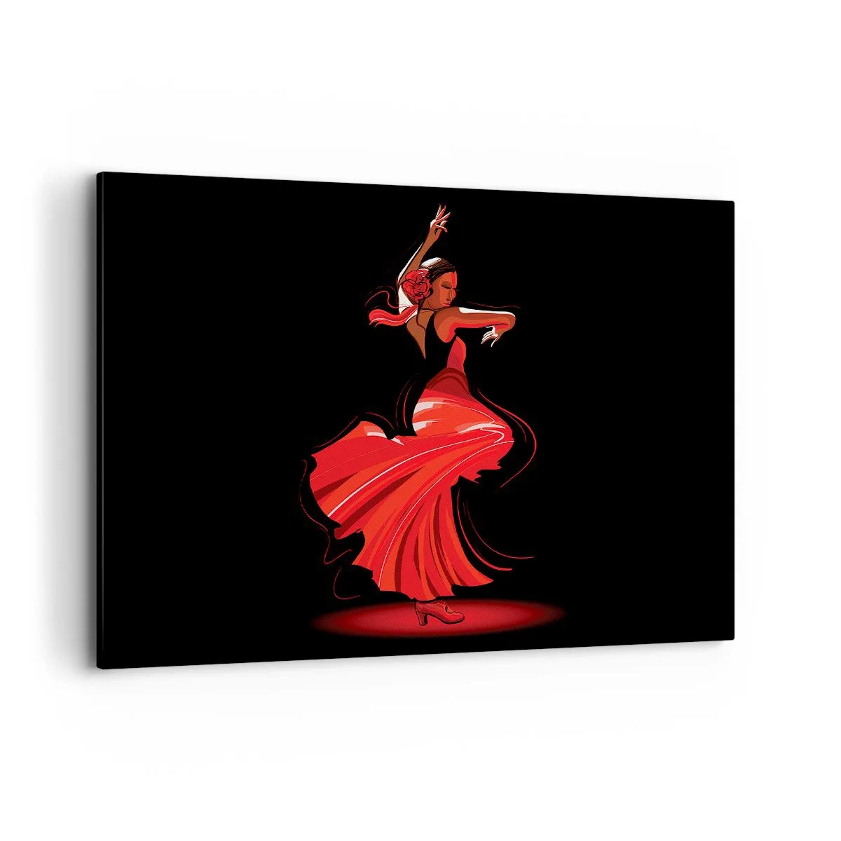 Vászonkép - A flamenco tüzes szelleme - 100x70 cm