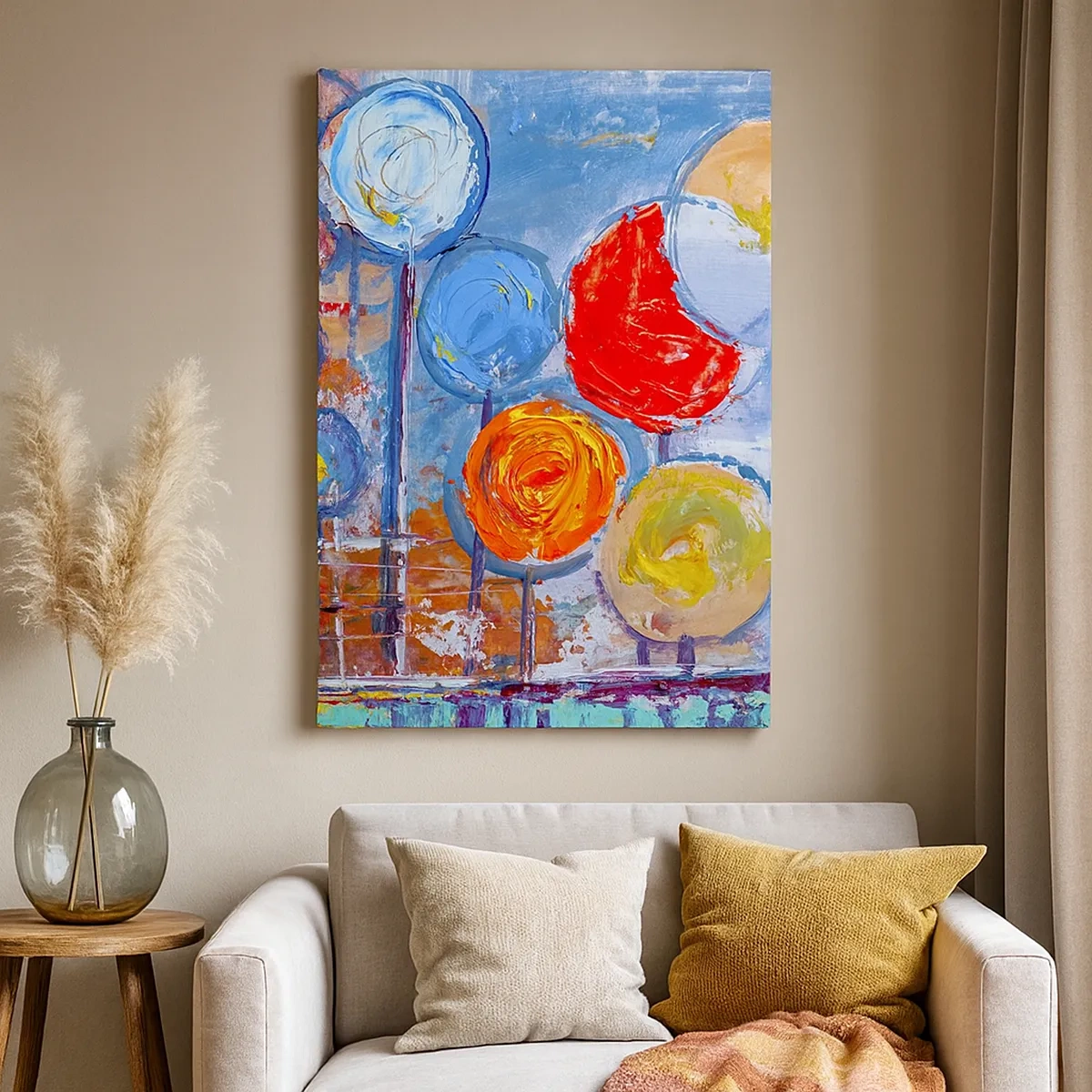 Vászonkép - Csodák a boton - 50x70 cm