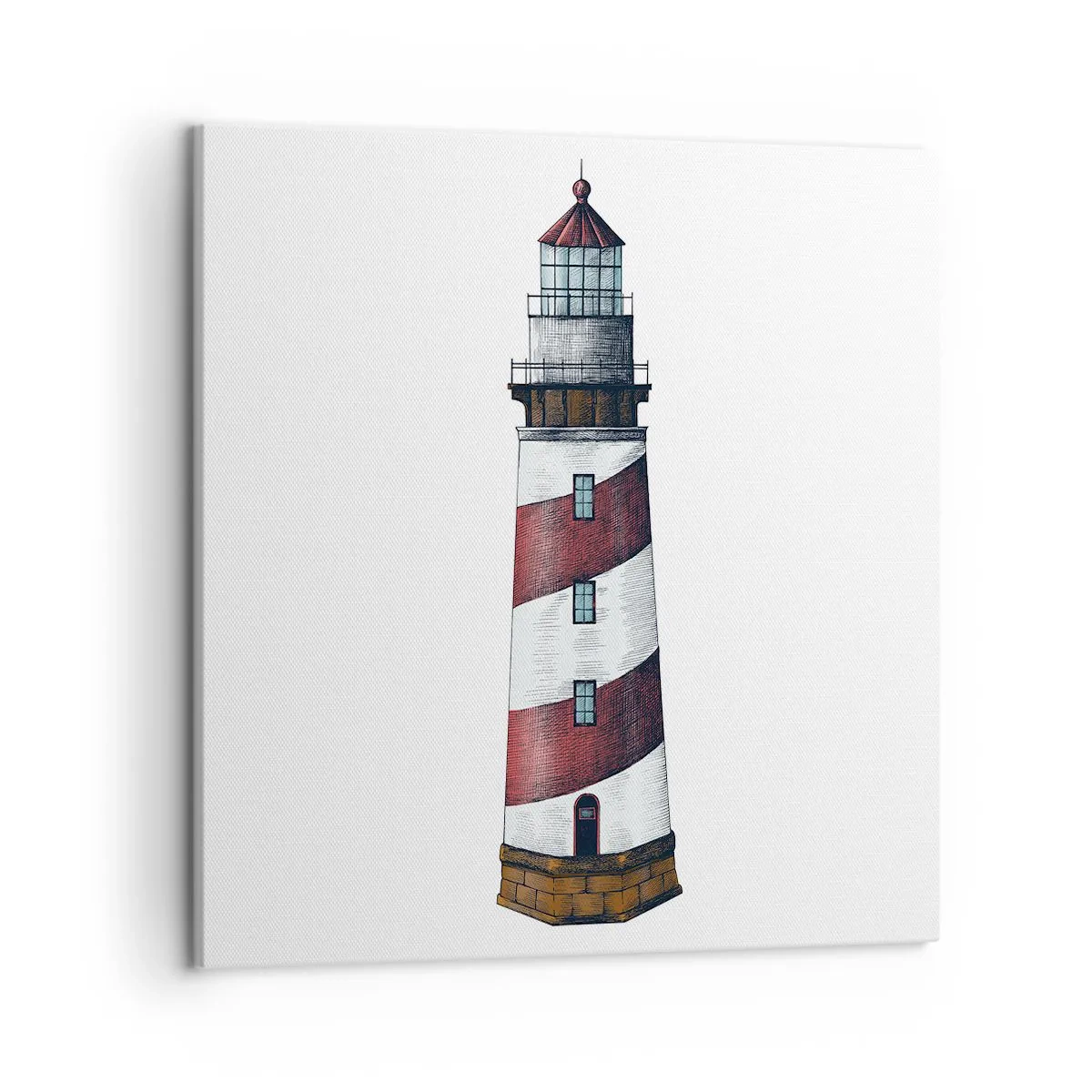 Vászonkép - Mindig résen - 50x50 cm