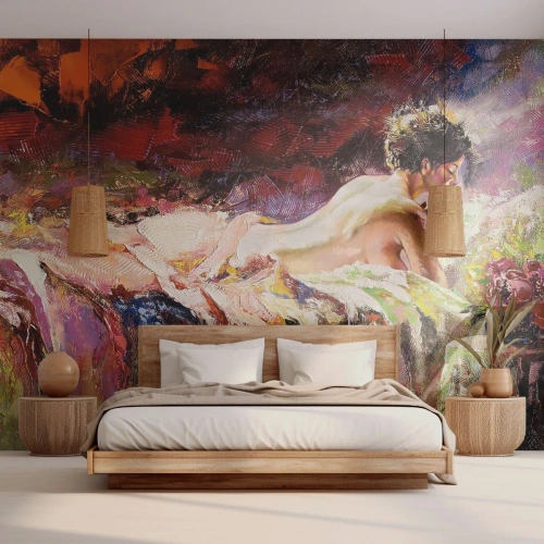 Fotótapéta Premium Canvas - Töprengő Vénusz - Nő, Test, Darab - 350x256 cm