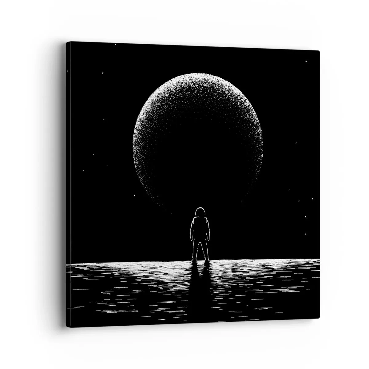 Vászonkép - Szemtől szemben - 40x40 cm