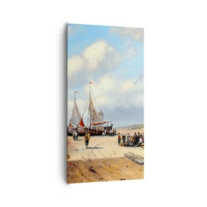 Vászonkép - Egy sikeres fogás után - 65x120 cm