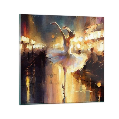 Üveg kép - Csoda az utcán - 70x70 cm