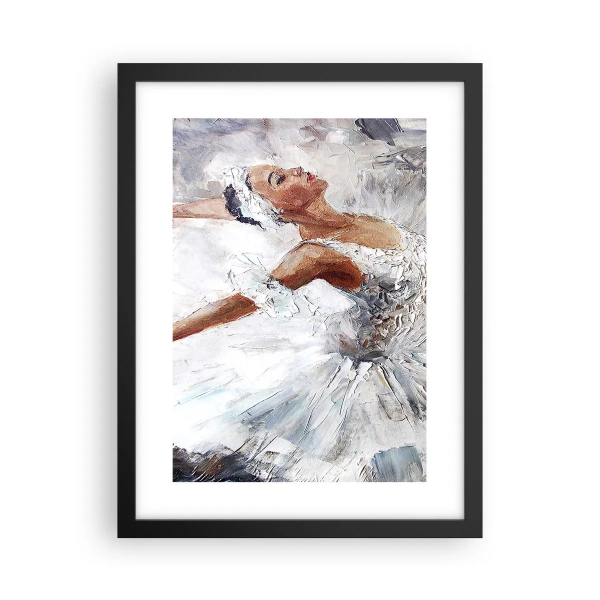 Poszter fehér keretben - Finom és könnyű, mint a tüll - 30x40 cm
