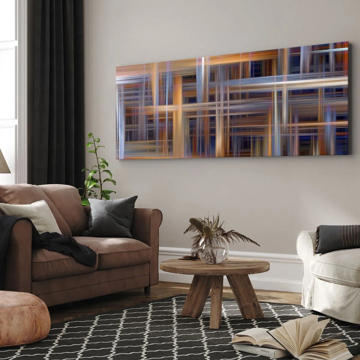 Vászonkép - Fényből szőtt - 120x50 cm