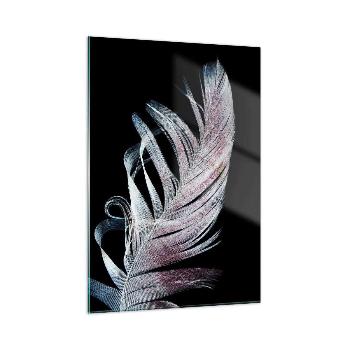 Üveg kép - Gondolj az érintésre - 50x70 cm