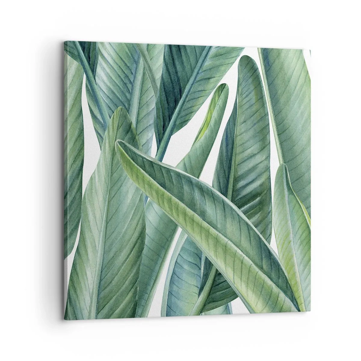 Vászonkép - Zöld önmagában - 60x60 cm