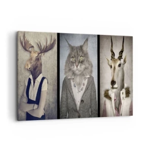 Vászonkép - A szőrmék újra divatosak - 120x80 cm