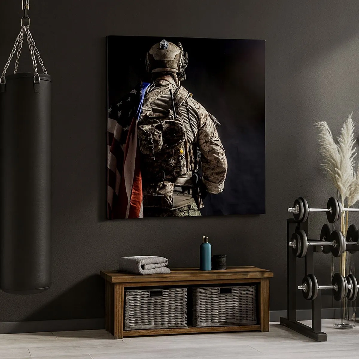 Vászonkép - Pont ezért - 30x30 cm