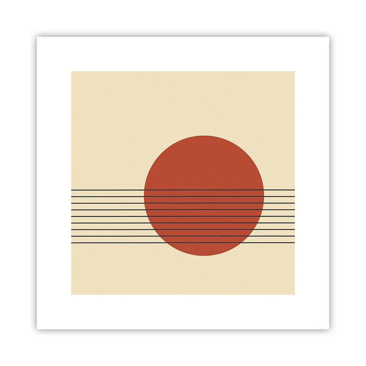 Poszter - Körbe és tovább - 30x30 cm
