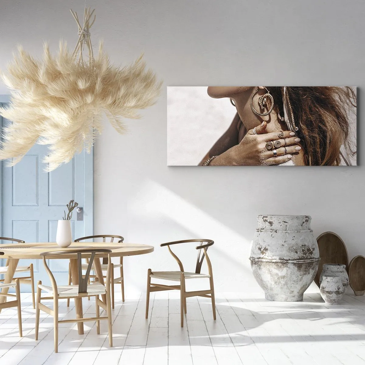 Vászonkép - Az érintetlen tengerpart királynője - 140x50 cm