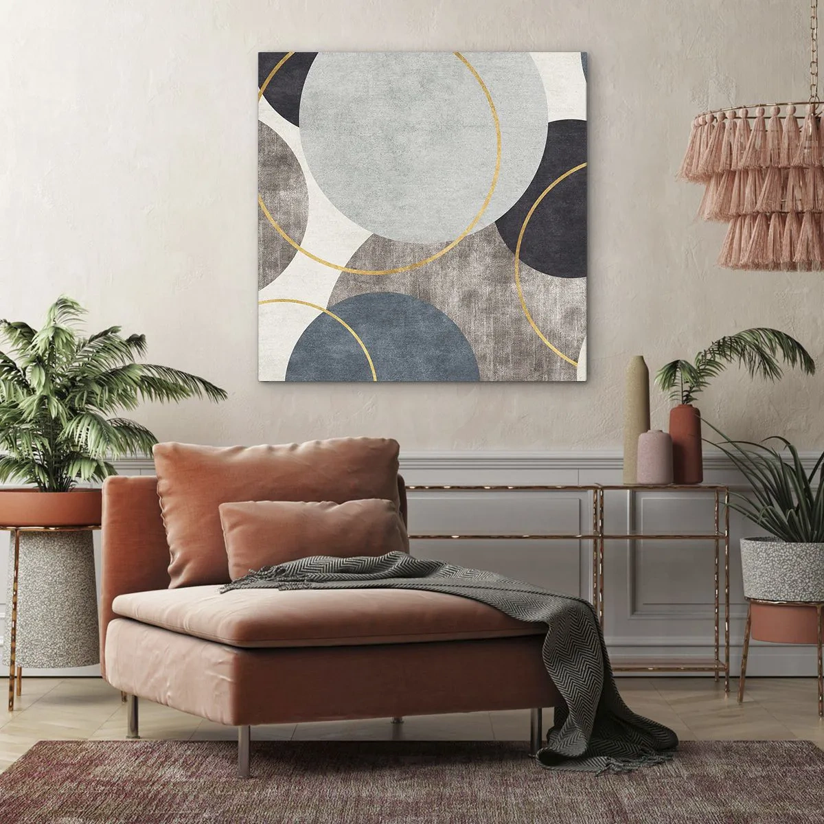 Vászonkép - Kerékről kerékre - 60x60 cm