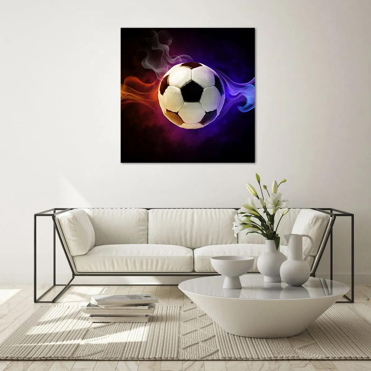 Üveg kép - A játék varázsereje - 50x50 cm