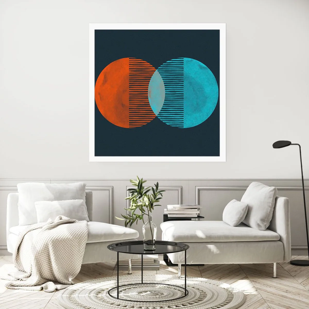 Poszter - Csillagászati fantázia - 40x40 cm