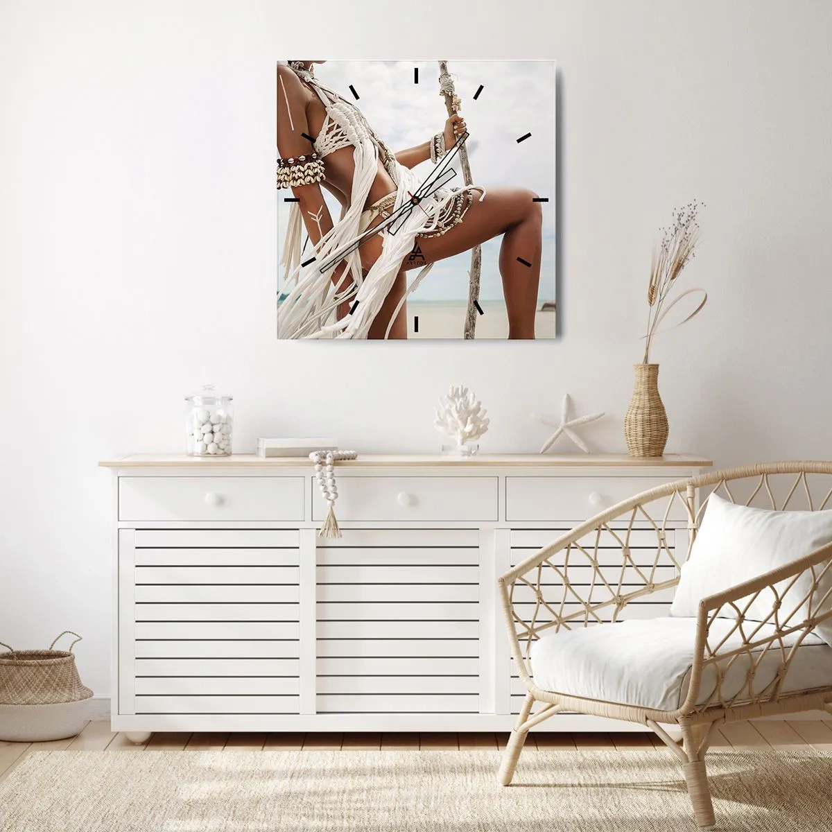 Falióra, Óra - A nap papnője - 30x30 cm