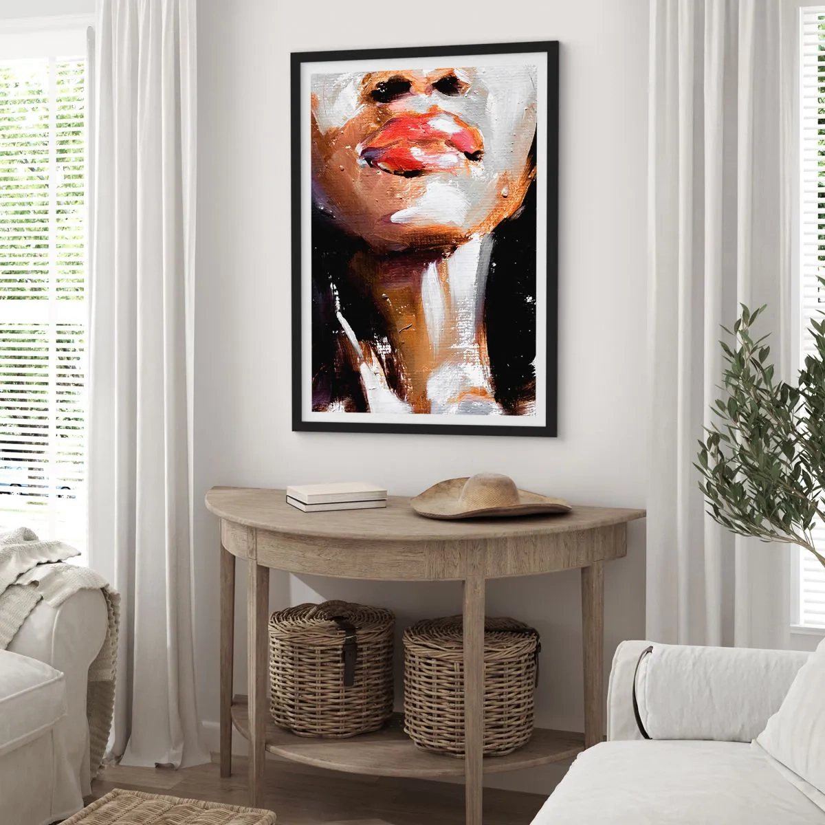 Poszter fehér keretben - Büszkeség előítélet nélkül - 70x100 cm