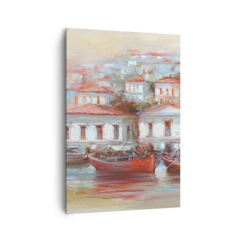 Vászonkép - Boldog kisváros - 70x100 cm