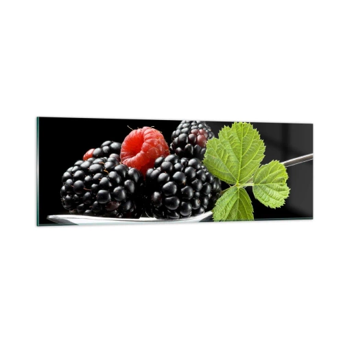 Üveg kép - A frissesség íze - 90x30 cm