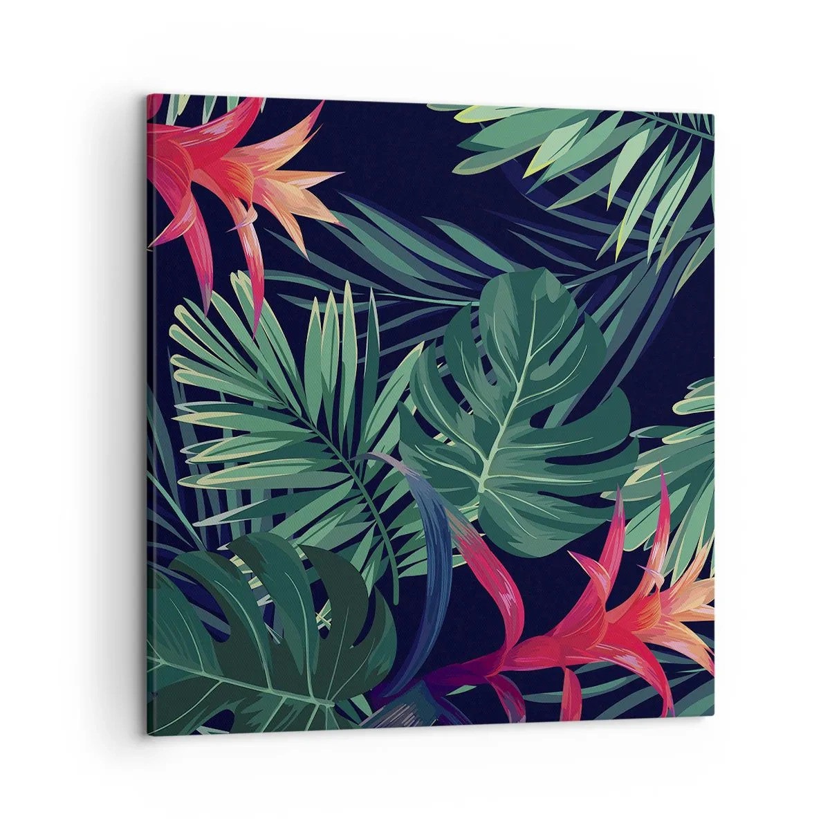 Vászonkép - Zölden égni - 50x50 cm