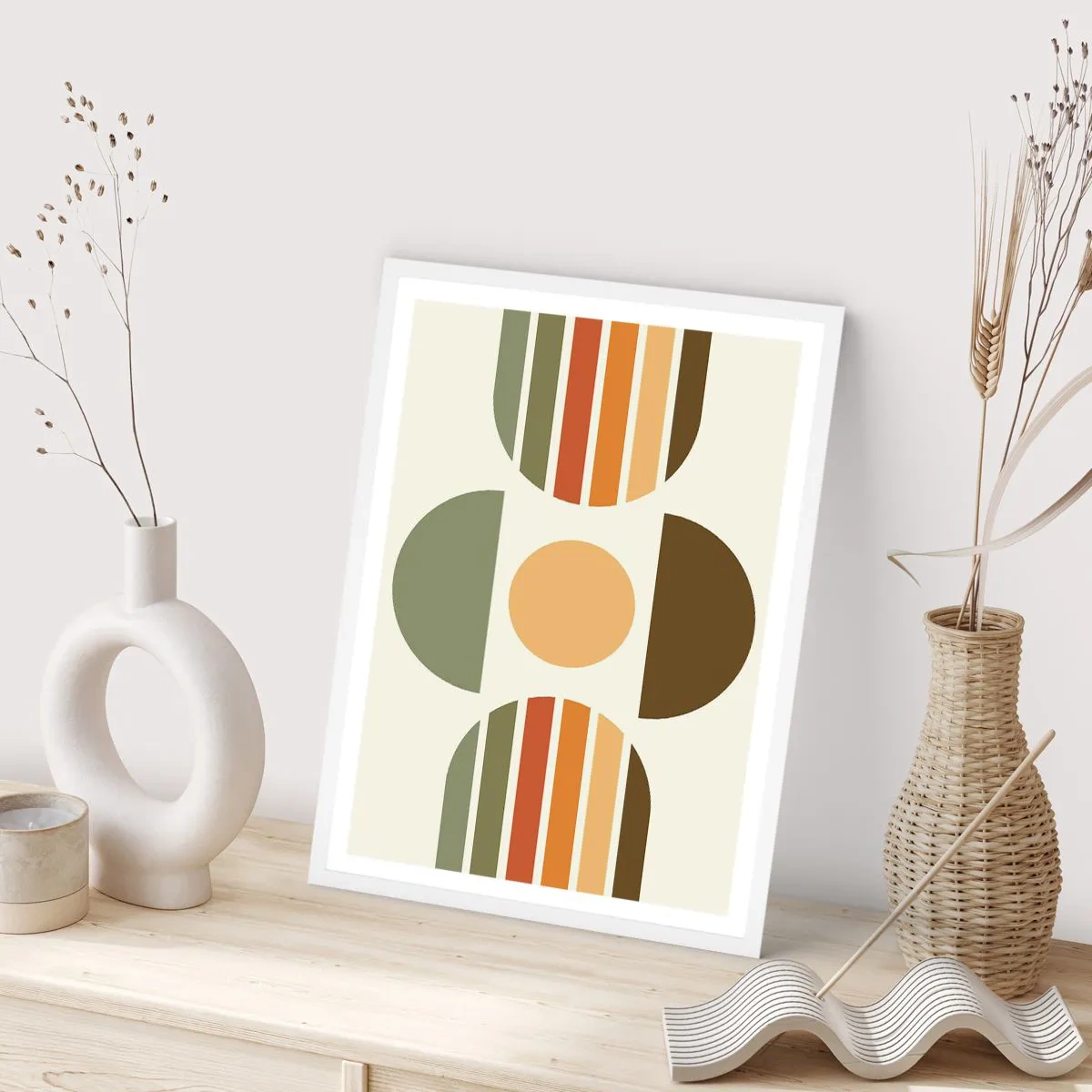 Poszter fekete keretben - A Föld színeiben - 61x91 cm