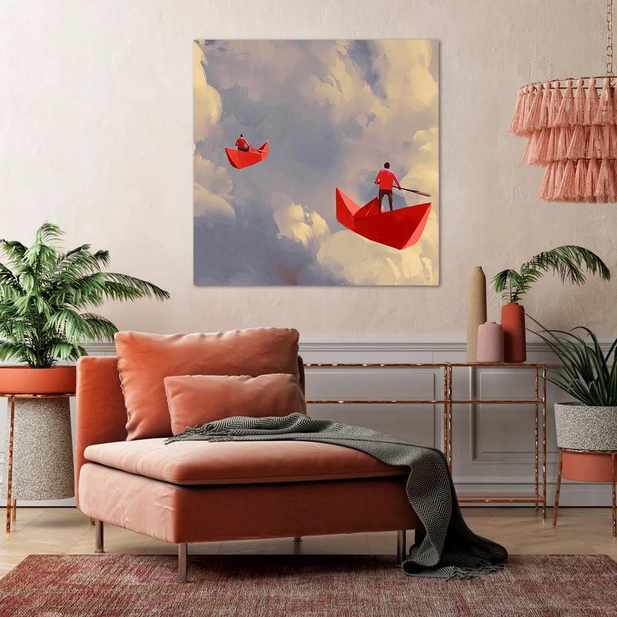 Vászonkép - Álmodozók expedíciója - 70x70 cm