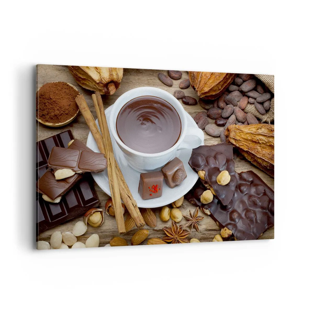 Vászonkép - Egy mesebeli csokoládégyárból - 120x80 cm