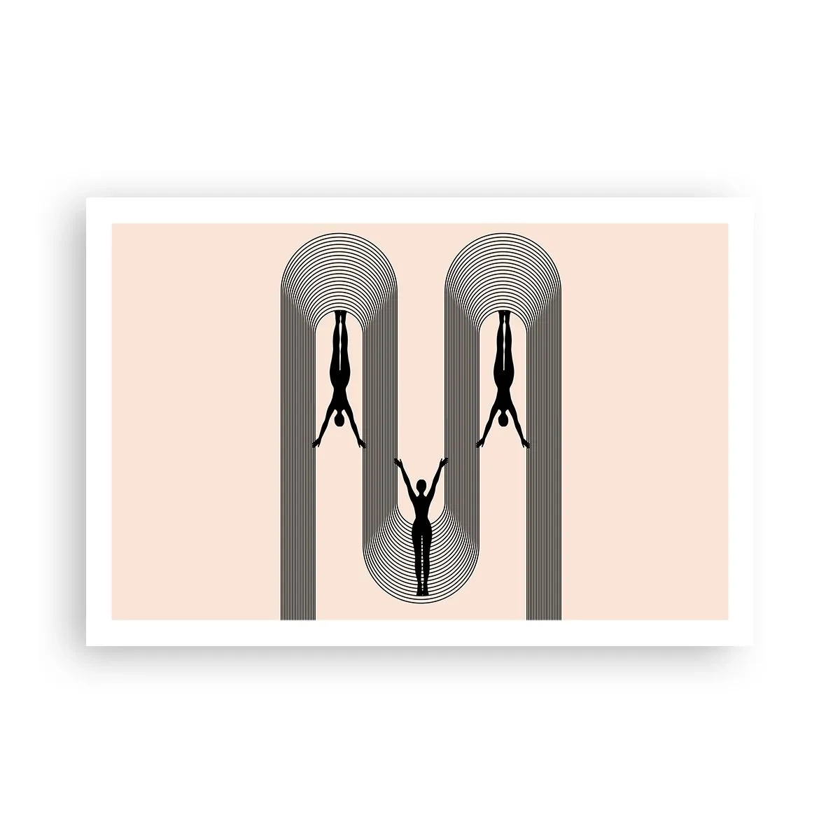 Poszter - Fejjel lefelé - 91x61 cm