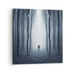 Vászonkép - És minden egyszerű és világos - 70x70 cm