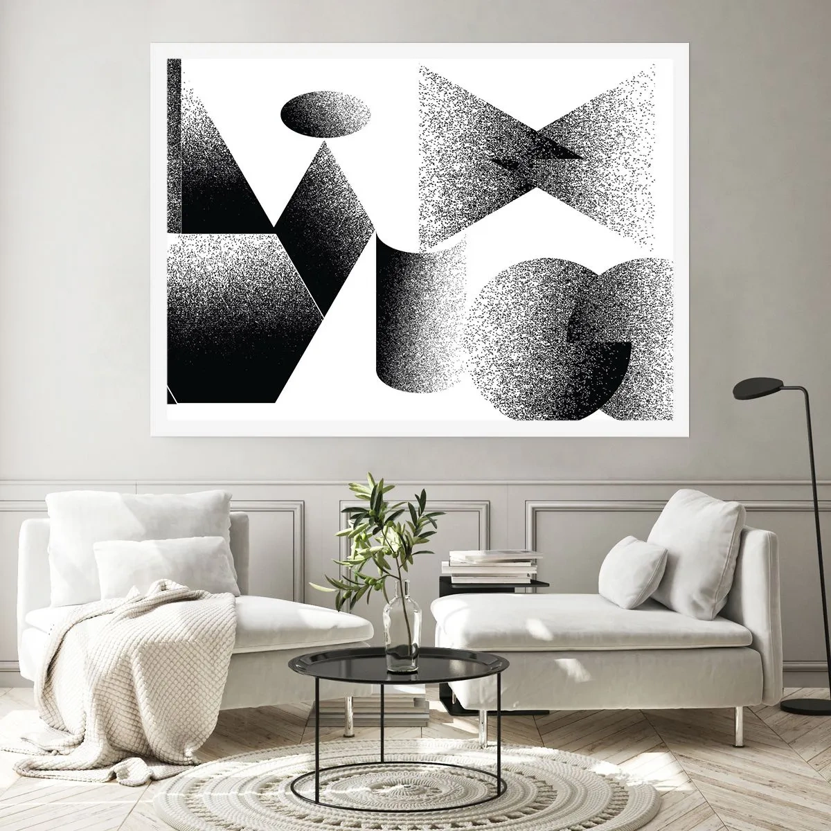 Poszter - Szögek és oválisok - 70x50 cm