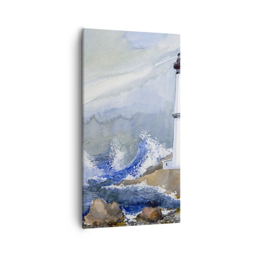 Vászonkép - A sötétséggel és a viharral szemben - 55x100 cm