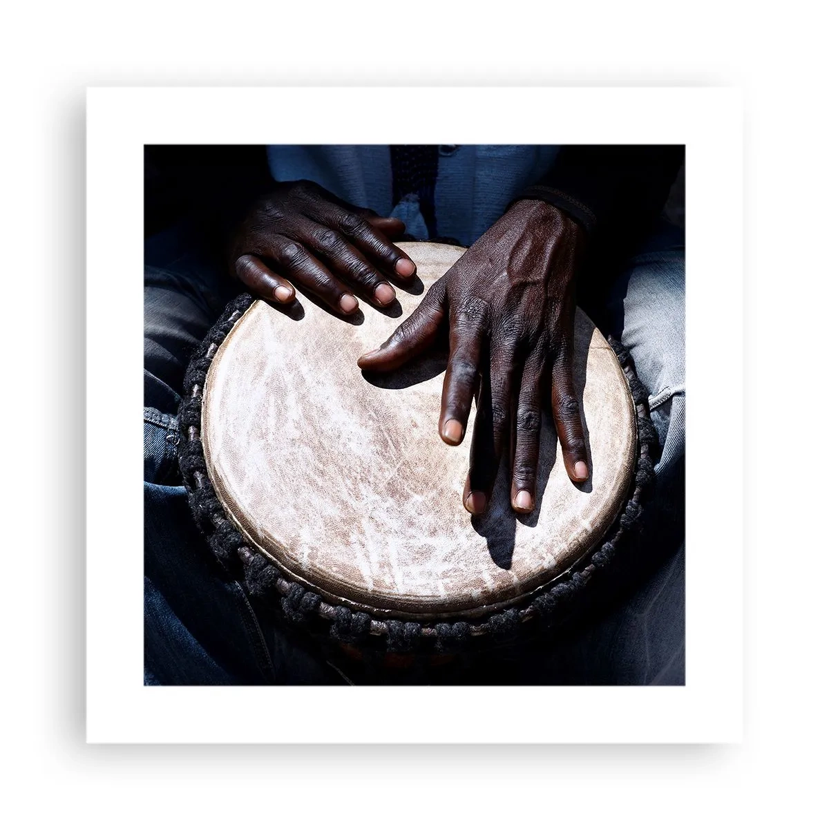 Poszter - Élj a saját ritmusodban - 40x40 cm