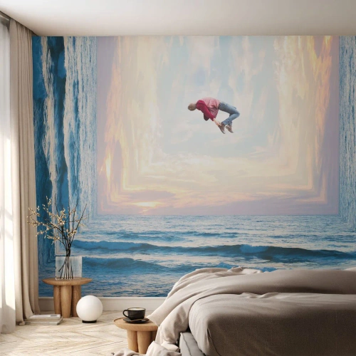 Fotótapéta Premium Sand - Egy másik dimenzióba - Absztrakció, Férfi, Természet - 400x280 cm