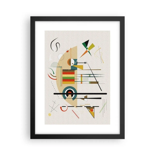 Poszter fehér keretben - És nevet a világ - 30x40 cm