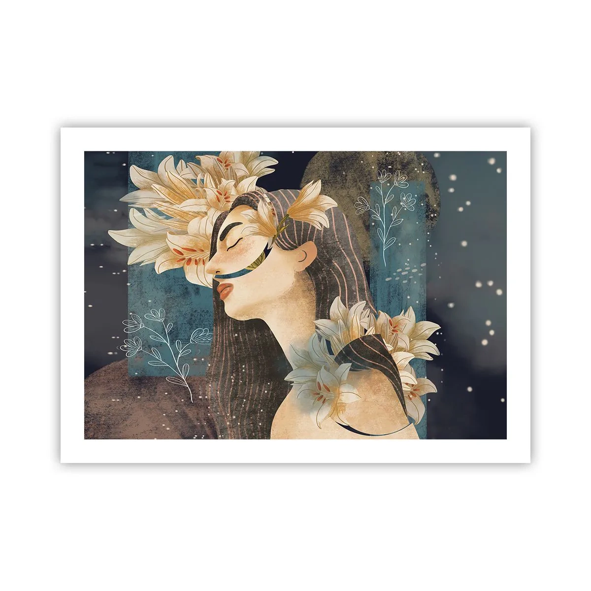 Poszter - Mese egy liliomos hercegnőről - 70x50 cm