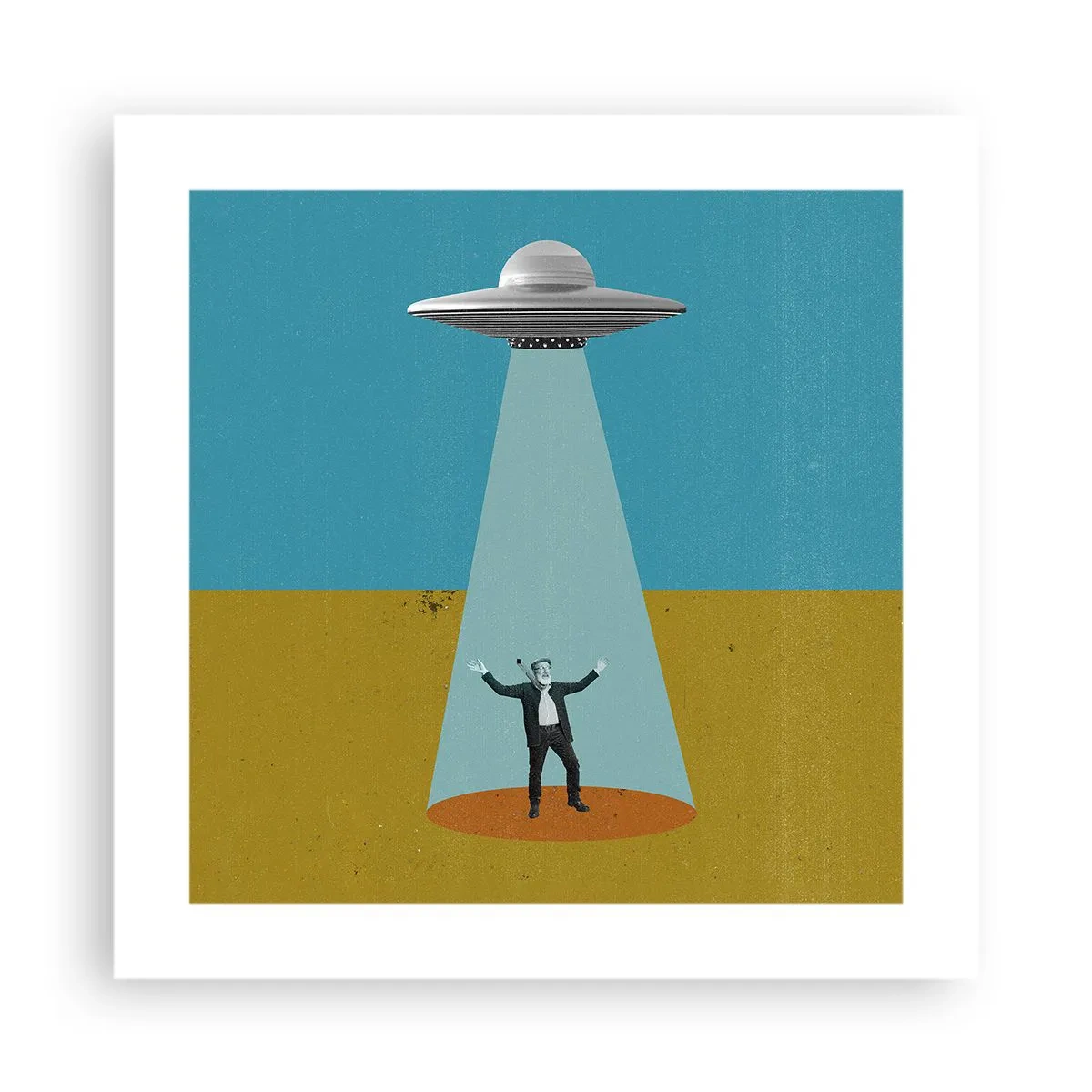 Poszter - Közeli találkozás - 40x40 cm